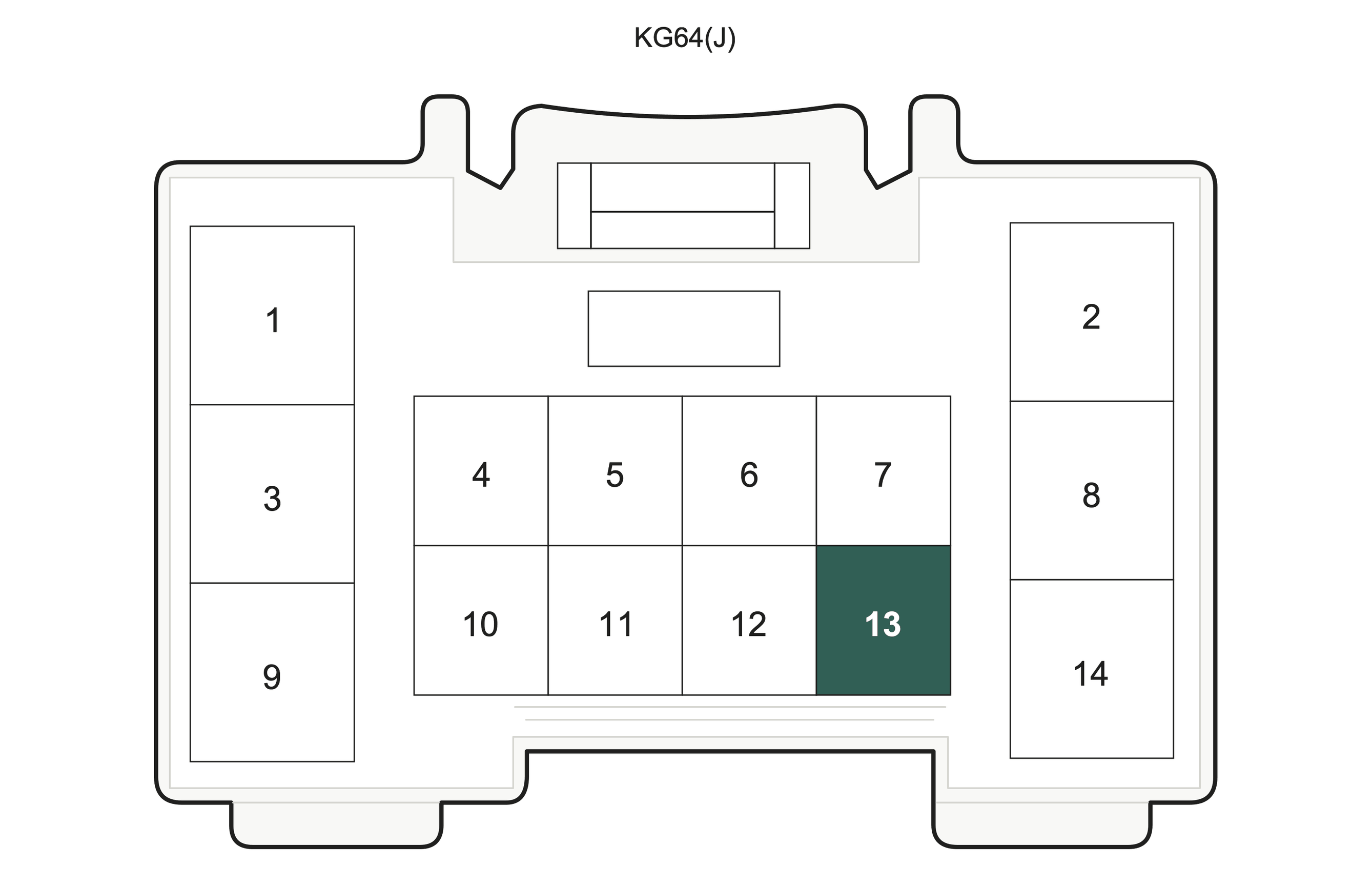 KG64(J) · Connector reference
